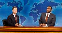 Every Weekend Update From SNL Season 49: Watch Michael Che Spring a "Joke Swap" on Colin Jost