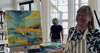 Private Workshops für abstrakte Malerei in Palm Springs