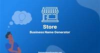 Store Name Generator - Generate Names for Stores & Shops