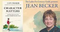 Jean Becker Book Event Wednesday, April 24 • 11:30 a.m.–1 p.m. • Parish Life Center The Ladies For Literacy Guild, in partnership with St. Martin’s Episcopal Church, present Jean Becker in a conversation with KPRC's Khambrel Marshall to discuss her book. Space is limited and RSVP is required.