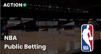 NBA Public Betting & Money Percentages | The Action Network