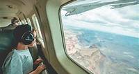 Südrand des Grand Canyon mit dem Flugzeug (AIR) oder (PJX)
