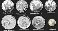 Silbermünzen kaufen ▷ Hier Preise vergleichen!