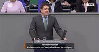EU Europäische Union -Mission Irini: Thomas Hitschler spricht im Bundestag
