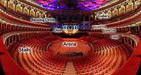 View from your seat: Standard layout | Royal Albert Hall