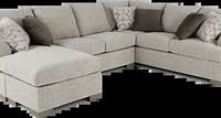 Villanova Oatmeal Taupe 2 Piece Sectional | RC Willey