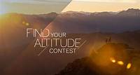 You've Entered the Find Your Altitude Summer Contest!