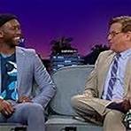 Aaron Sorkin and Mahershala Ali in The Late Late Show with James Corden (2015)