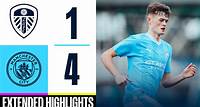 Extended highlights: Leeds Under-18s 1-4 City Under-18s