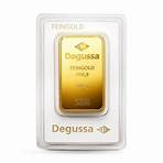 100 g Degussa Goldbarren (geprägt)
