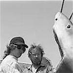 Steven Spielberg and Richard Dreyfuss in Jaws (1975)