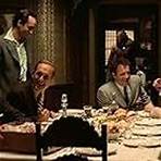 Al Pacino, Robert Duvall, James Caan, John Cazale, Talia Shire, Abe Vigoda, and Gianni Russo in The Godfather Part II (1974)