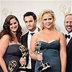 Tony Hernandez, Kevin Kane, Amy Schumer, Hallie Cantor, and Kim Caramele at an event for The 67th Primetime Emmy Awards (2015)