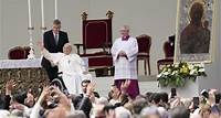 Franziskus in Lagunenstadt Papst in Venedig „besorgt um Stadt der Schönheit“