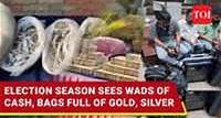 Massive Cash and Gold Haul in Karnataka ,Tamil Nadu! ₹9 Crores seized ahead of LS polls