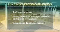 Nos últimos dois anos, crimes em razão da religião aumentaram 45% no Brasil