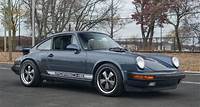 1988 Porsche 911 Carrera Coupe is finished in Venetian Blue Metallic and was acquired by its previou