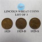 1929-P 1929-D 1929-S LINCOLN WHEAT CENTS (LOT OF 3 CENTS) LOT D685