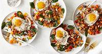 Sheet Pan Spring Vegetable Hash with Fried Eggs | Recipe | The Fresh Market