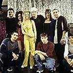 Melissa Joan Hart, Nick Carter, Howie Dorough, Brian Littrell, A.J. McLean, Kevin Scott Richardson, Nate Richert, and Backstreet Boys in Sabrina the Teenage Witch (1996)
