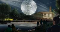 Braunschweig: Riesiger Mond über der Stadt! Er soll monatelang leuchten