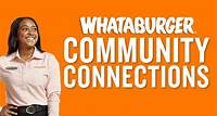 Whataburger Community Connections