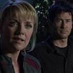 Joe Flanigan and Amanda Tapping in Stargate: Atlantis (2004)