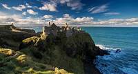 Dunluce Castle Medieval Irish Castle on the Antrim Coast - Bushmills