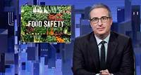 October 15, 2023: Food Safety John Oliver discusses the groups in charge of keeping our food safe.