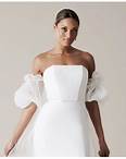 Karen Willis Holmes Opera Sleeves (no train/not a dress) Wedding Dress Save 90%