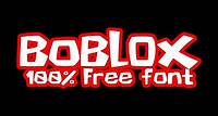 Boblox Classic Font | ripoof | FontSpace