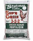 Chicken Manure Sup'R Green 3-2-2, 25 lb. - Wilco Farm Stores