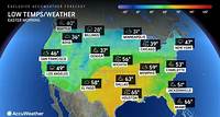 Click here for your Easter weekend forecast. March out like a lion: Where will weather roar in US on East