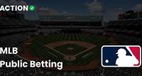 MLB Public Betting & Money Percentages | The Action Network