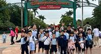 新來港學童參觀香港迪士尼樂園