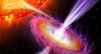 Jet ejects away from neutron star at one-third the speed of light