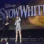 Rachel Zegler and Gal Gadot at an event for Snow White (2025)