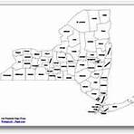 printable New York county map labeled