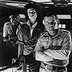 Sigourney Weaver, Ian Holm, and Yaphet Kotto in Alien (1979)