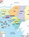 Guiné-Bissau Mapa