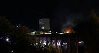 Wickede: Brand bei Westfalenstahl Große Rauchwolke über Wickede (Ruhr)