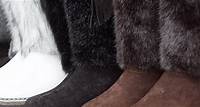 Mukluks, high fur boots white, black and brown color. Alaska Souvenirs to Take Home With You So You Never Forget Your Trip | Royal Caribbean Cruises After traveling somewhere new, you want to bring something back with you to remember all of your fun adventures. Don't miss these Alaska souvenirs.