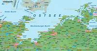 Karte von Ostseeküste (Region in Deutschland) | Welt-Atlas.de