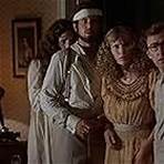 Woody Allen, Mia Farrow, Mary Steenburgen, Julie Hagerty, and Tony Roberts in A Midsummer Night's Sex Comedy (1982)