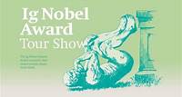 Ig Nobel Award Tour Show 2024 Marc Abraham, Chris Moulin, Damien Bouffard, Minna Lyons Forum Rolex Public Science Events