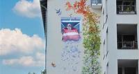 Wandbild schmückt unsere Hausverwaltung in Spandau