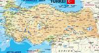 Karte von Türkei (Land / Staat) | Welt-Atlas.de