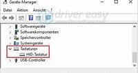 Tastatur-Treiber neu installieren / aktualisieren | Windows 11, 10, 7 und 8.1 - Driver Easy German
