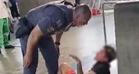 Tarcísio repudia atitude de policial no Metrô de SP