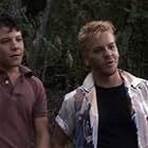 Kiefer Sutherland and Bradley Gregg in Stand by Me (1986)